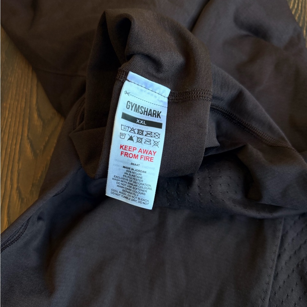 Gymshark Dark Brown SWEAT SEAMLESS LEGGINGS XXL - Picture 6 of 9